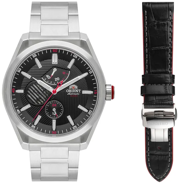 Orient Superior Automático Open Heart YN8SS004 Preto