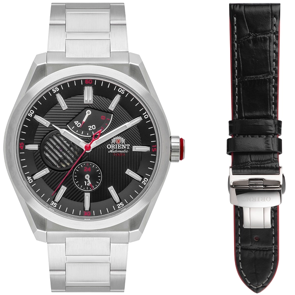 Orient Superior Automático Open Heart YN8SS004 Preto