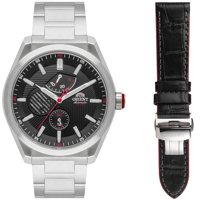 Orient Superior Automático Open Heart YN8SS004 Preto