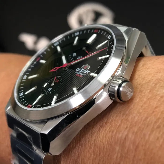 Orient Superior Automático Open Heart YN8SS004 Preto