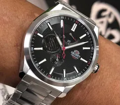 Orient Superior Automático Open Heart YN8SS004 Preto - imagem 1