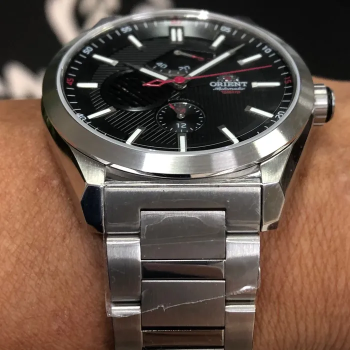 Orient Superior Automático Open Heart YN8SS004 Preto