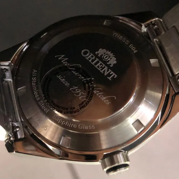 Orient Superior Automático Open Heart YN8SS004 Preto