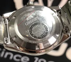 Orient Superior Automático Open Heart YN8SS004 Azul - imagem 7