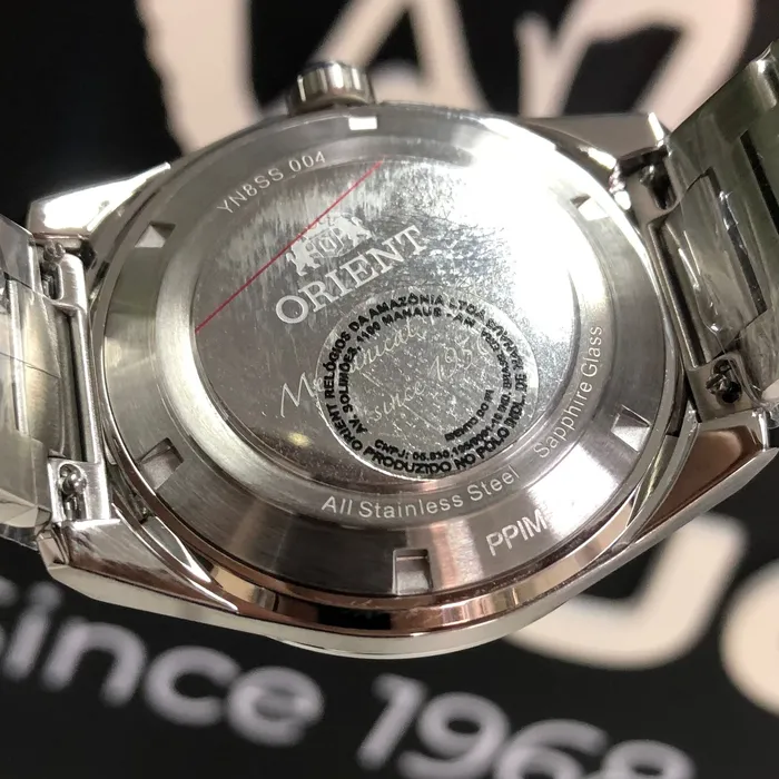 Orient Superior Automático Open Heart YN8SS004 Azul