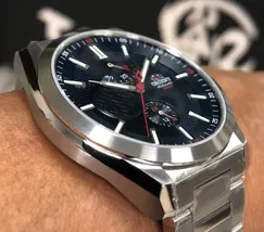 Orient Superior Automático Open Heart YN8SS004 Azul - imagem 4