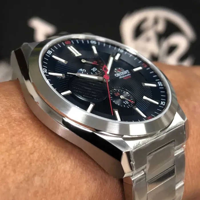 Orient Superior Automático Open Heart YN8SS004 Azul