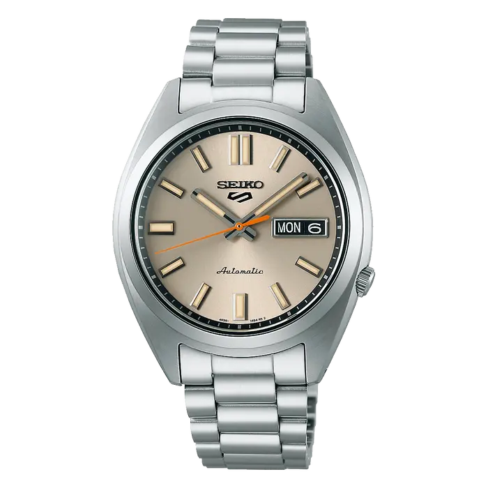 Seiko 5 sports clássico SRPK91B1 Champanhe