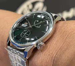 Orient Superior Automático Classico YN8SS005 verde - imagem 5
