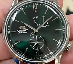 Orient Superior Automático Classico YN8SS005 verde - imagem 7