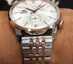 Orient Superior Automático Classico YN8MM002 Prata - imagem 6