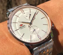 Orient Superior Automático Classico YN8MM002 Prata - imagem 7