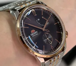 Orient Superior Automático Classico YN8MM002 Prata - imagem 5