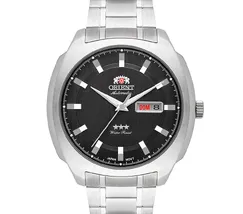 Orient 3 EStrelas Automático Classico F49ss022 preto - imagem 2