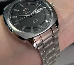 Orient 3 EStrelas Automático Classico F49ss022 preto - imagem 5