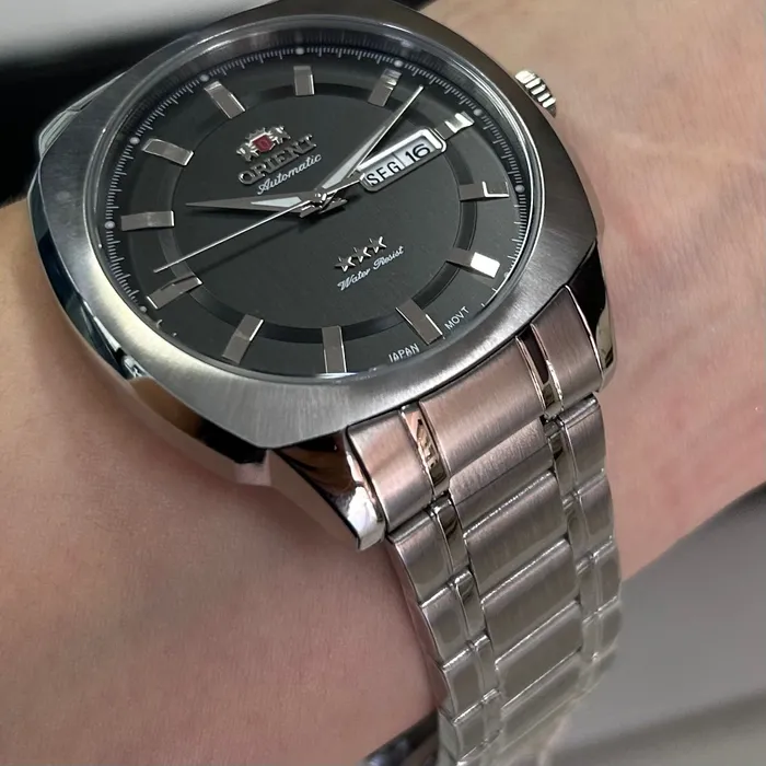 Orient 3 EStrelas Automático Classico F49ss022 preto