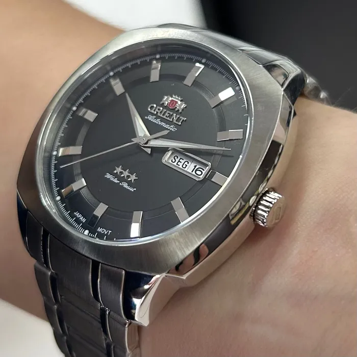 Orient 3 EStrelas Automático Classico F49ss022 preto