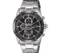 Seiko Quartzo Cronograph 7T92CN/1 grafite - imagem 2