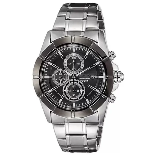 Seiko Quartzo Cronograph 7T92CN/1 grafite