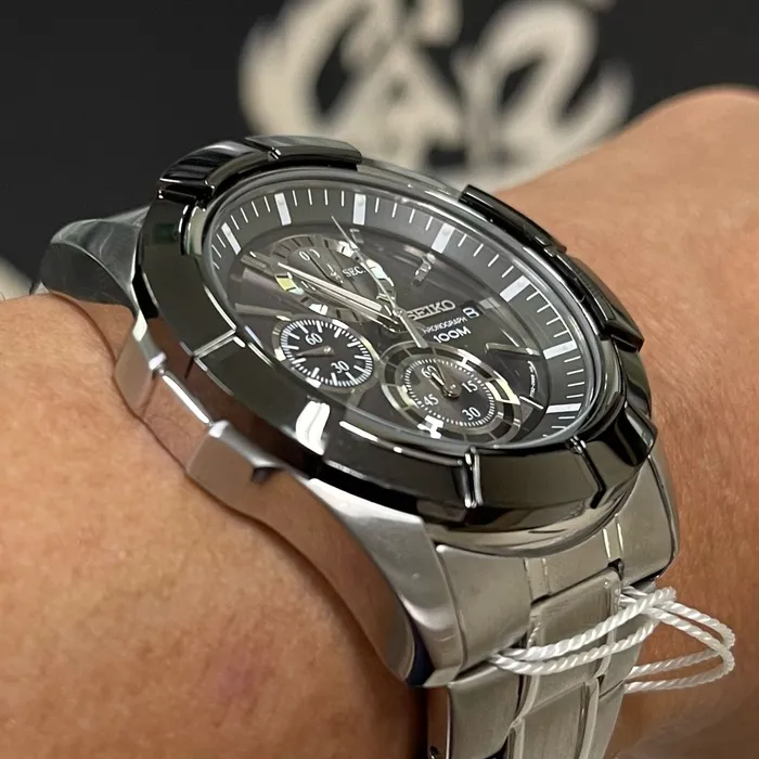 Seiko Quartzo Cronograph 7T92CN/1 grafite