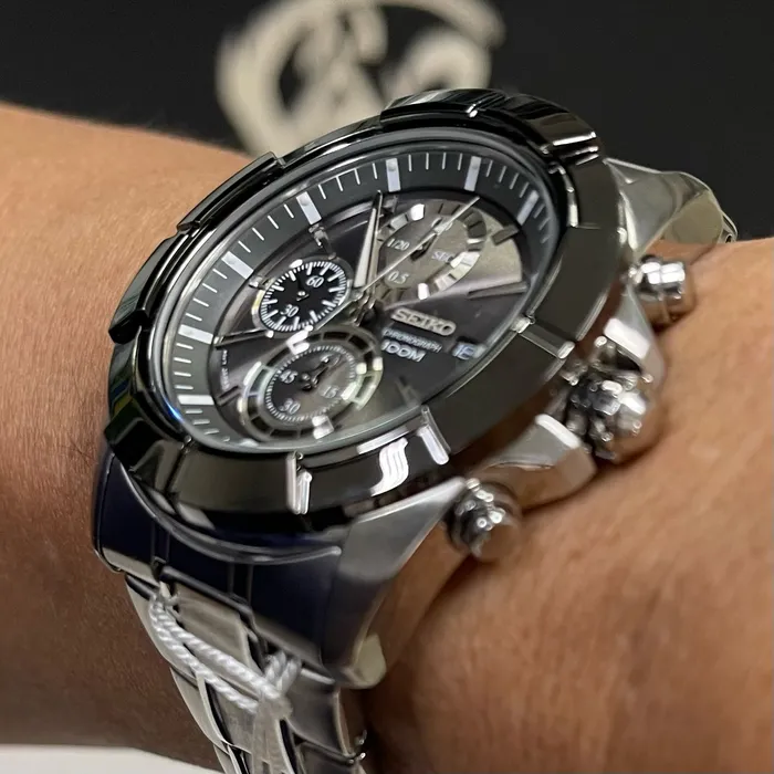 Seiko Quartzo Cronograph 7T92CN/1 grafite