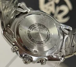 Seiko Quartzo Cronograph 7T92CN/1 grafite - imagem 7