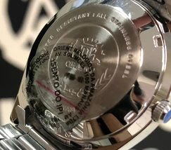 Orient 3 EStrelas Automático classico 469WA3F Azul - imagem 5