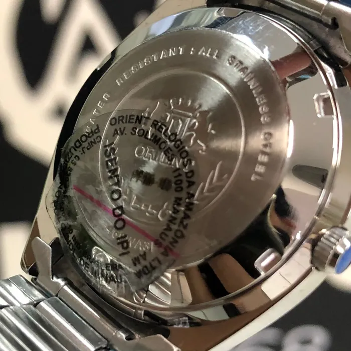 Orient 3 EStrelas Automático classico 469WA3F Azul