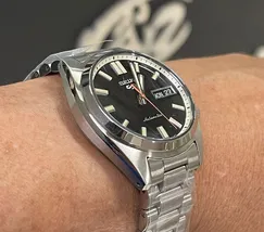 Seiko 5 sports clássico SRPK89B1 preto - imagem 4