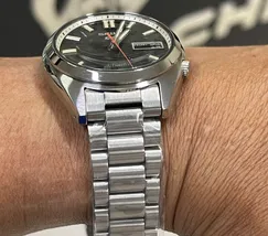 Seiko 5 sports clássico SRPK89B1 preto - imagem 5