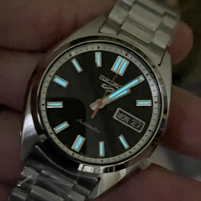 Seiko 5 sports clássico SRPK89B1 preto
