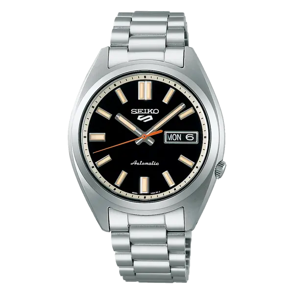 Seiko 5 sports automático clássico SRPK89B1 preto