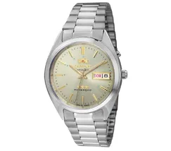 Orient 3 EStrelas Automático classico 469WA3F Champanhe - imagem 2