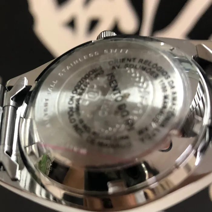 Orient 3 EStrelas Automático classico 469WA3F Champanhe