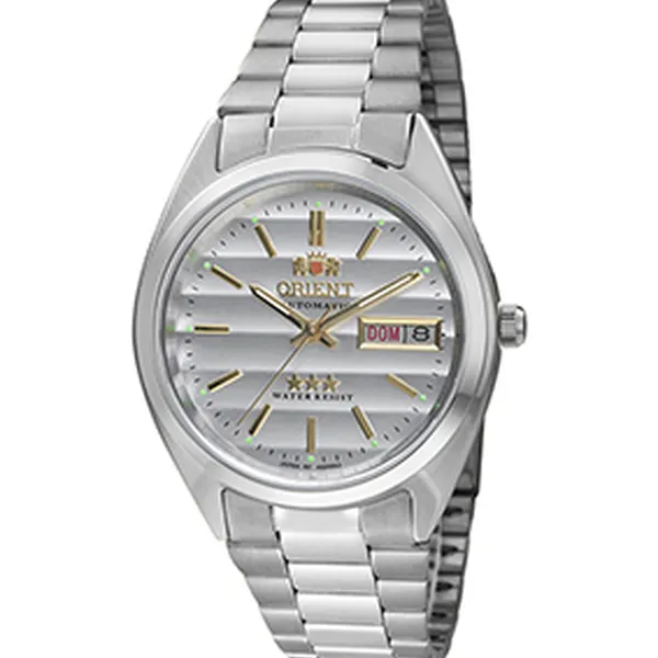 Orient 3 EStrelas Automático classico 469WA3F Branco