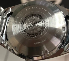 Orient 3 EStrelas Automático classico 469WA3F Branco - imagem 5