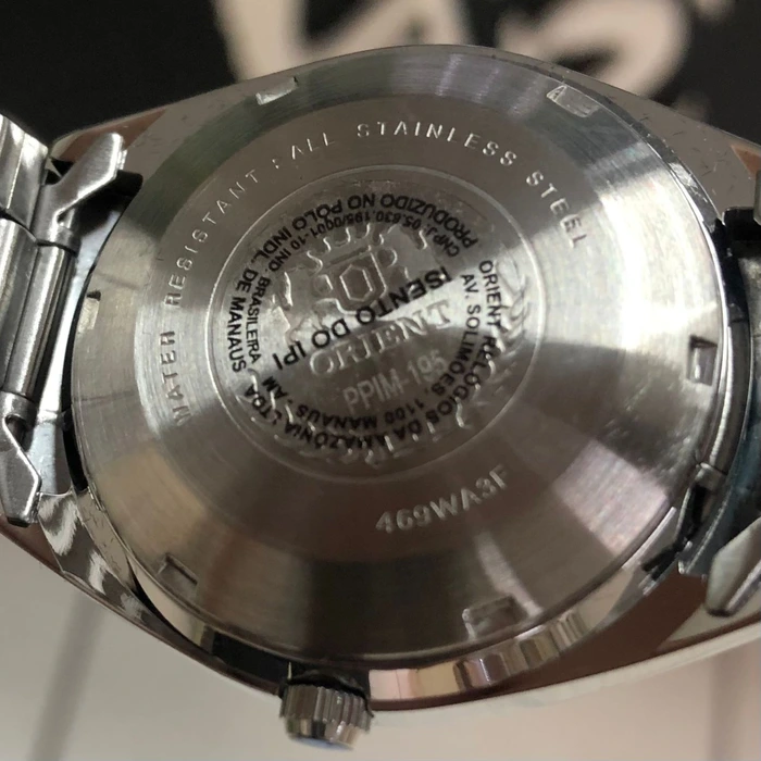 Orient 3 EStrelas Automático classico 469WA3F Branco