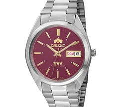 Relógio Orient 3 Estrelas 469WA3NH W1SX Automático NH36 Original | Taniguchi Relógios - imagem 2