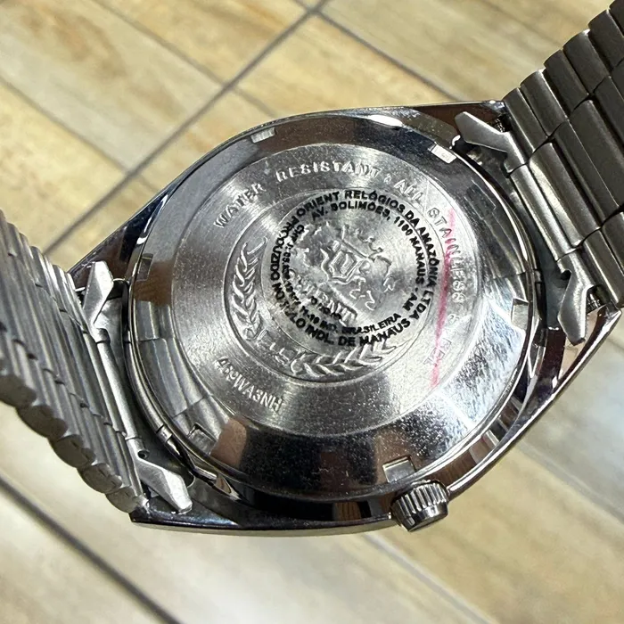 Orient 3 EStrelas Automático classico 469WA3NH Vermelha