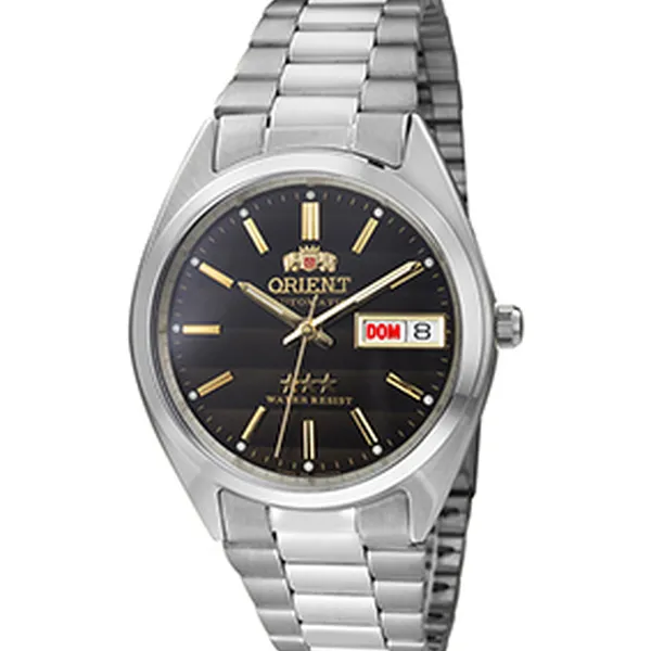 Orient 3 EStrelas Automático classico 469WA3NH preto