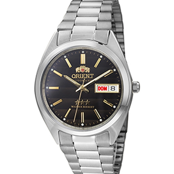 Orient 3 EStrelas Automático classico 469WA3NH Preto