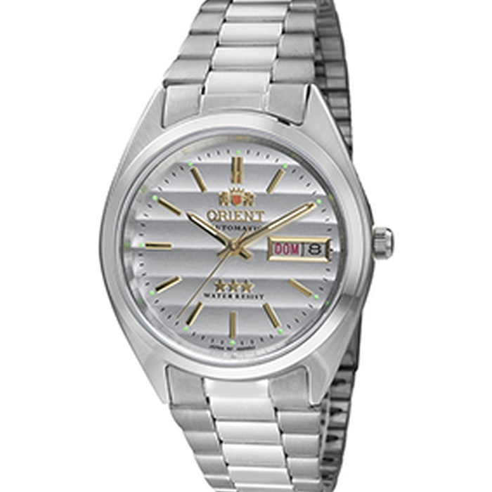 Orient 3 EStrelas Automático classico 469WA3NH Branco