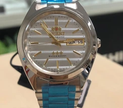 Orient 3 EStrelas Automático classico 469WA3NH Branco - imagem 3