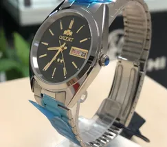 Orient 3 EStrelas Automático classico 469WA3F Preto - imagem 3