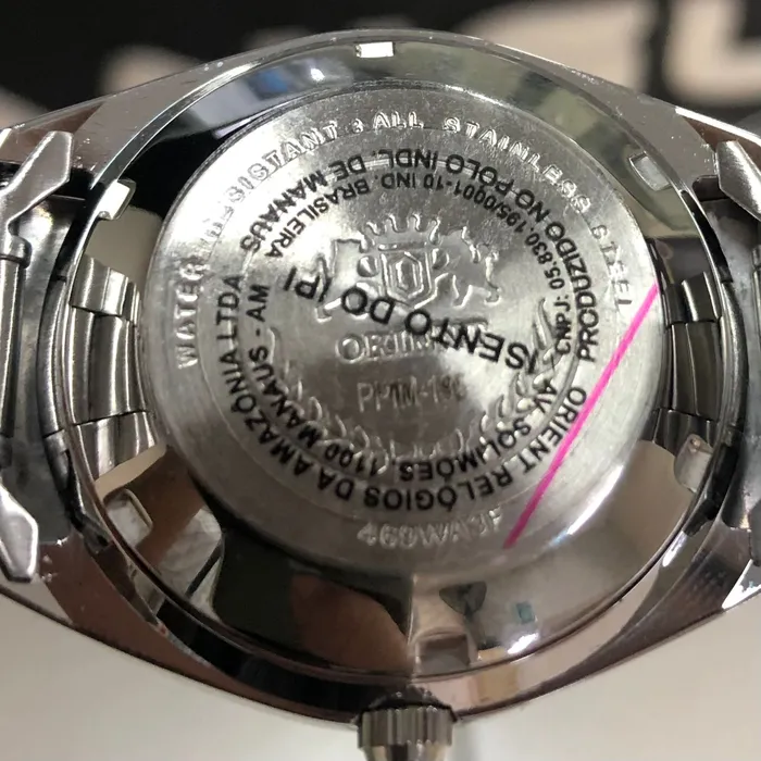 Orient 3 EStrelas Automático classico 469WA3F Preto