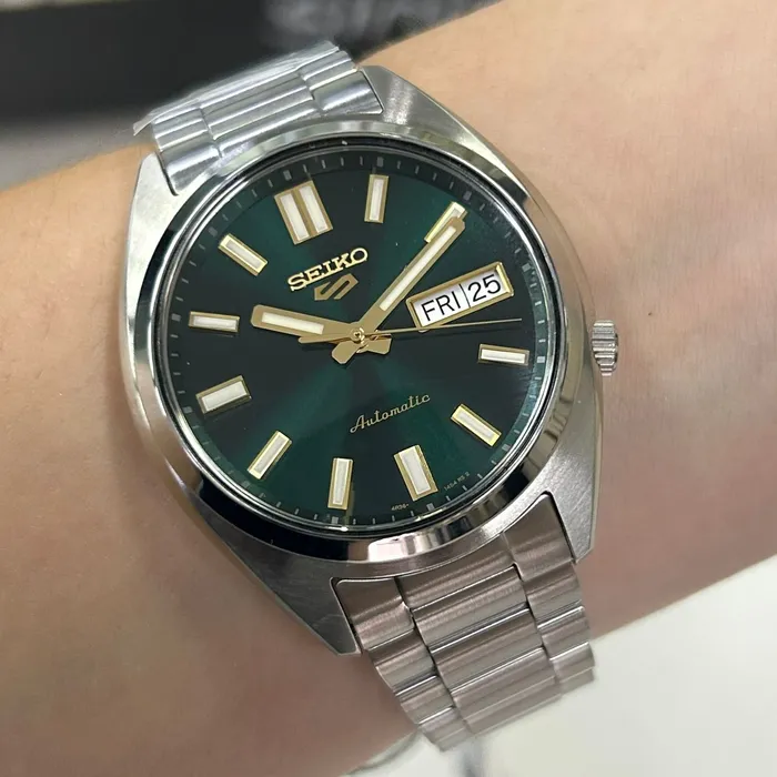 Seiko 5 sports clássico SRPL57B1 Verde