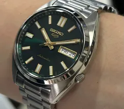 Seiko 5 sports clássico SRPL57B1 Verde - imagem 4