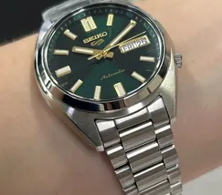 Seiko 5 sports clássico SRPL57B1 Verde - imagem 5