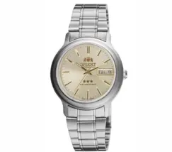 Orient 3 EStrelas Automático classico 469WA1AF Champanhe - imagem 2