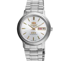 Orient 3 EStrelas Automático classico 469WA1AF Branco - imagem 2